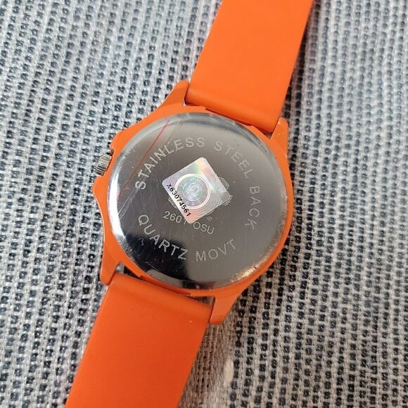 🎄5/$25🎄*NEEDS BATTERY* OSU Silicone Band Watch - Picture 5 of 8